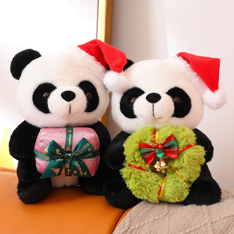 Special Christmas Panda Plushies Christmas Panda Gift Plush Toy - Image 3