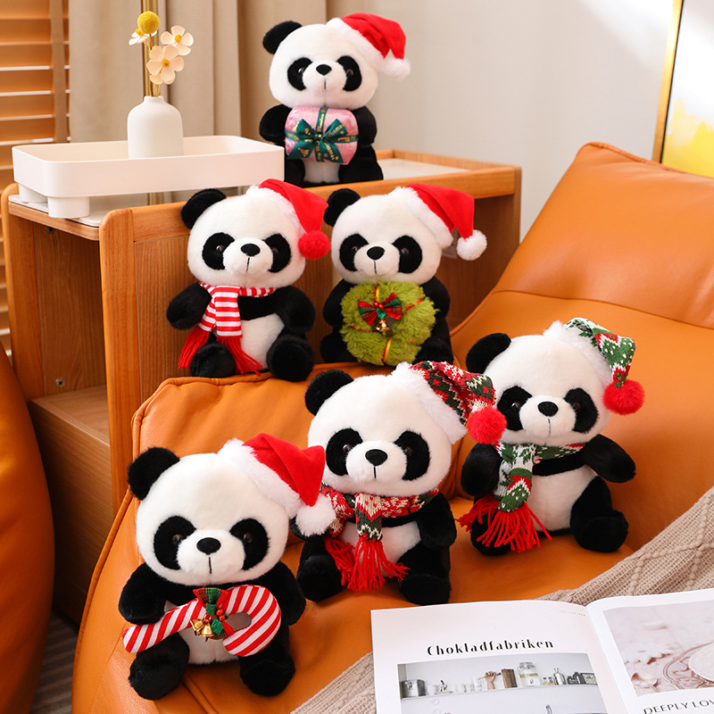 Special Christmas Panda Plushies Christmas Panda Gift Plush Toy - Image 4