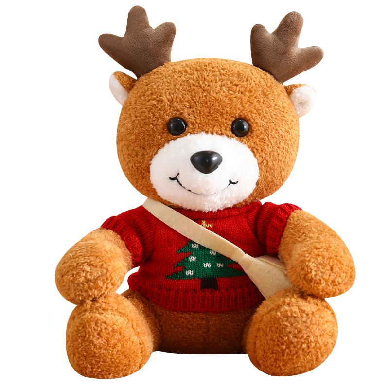 Reindeer Bears Christmas Animal Reindeer Plush Toy