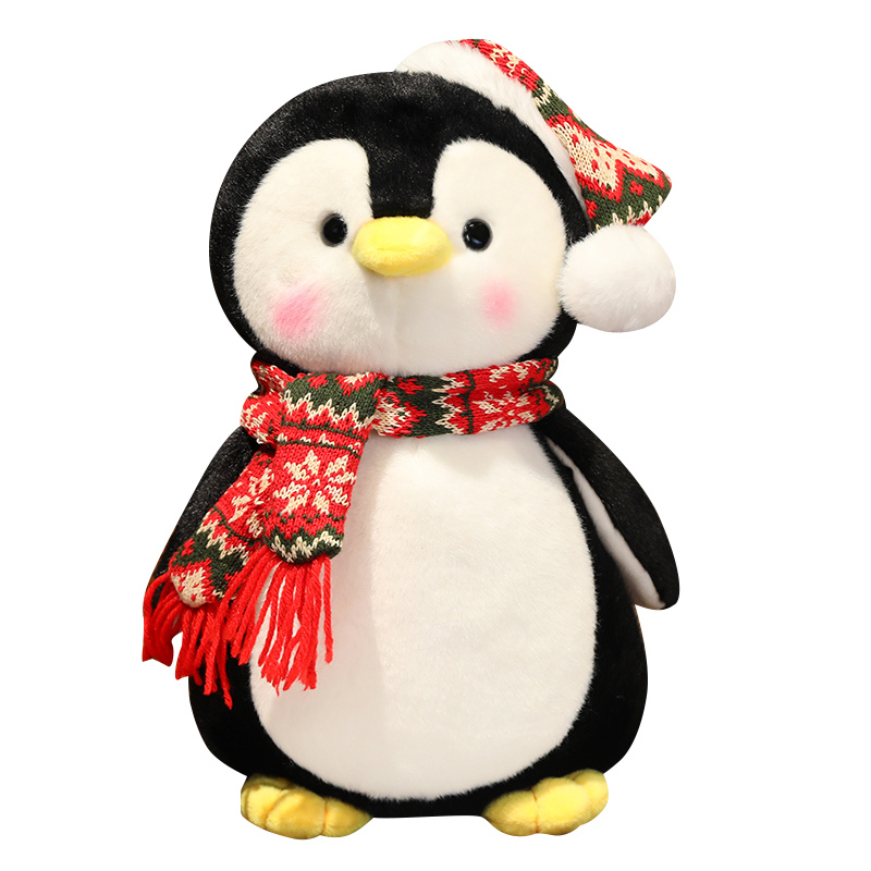 Polar Christmas Penguine Plushies Penguine Plush Toy