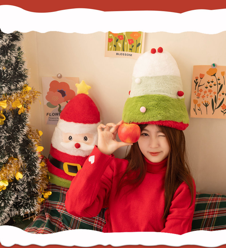 Transformable Santa Hat Santa Christmas Tree Hat - Image 4