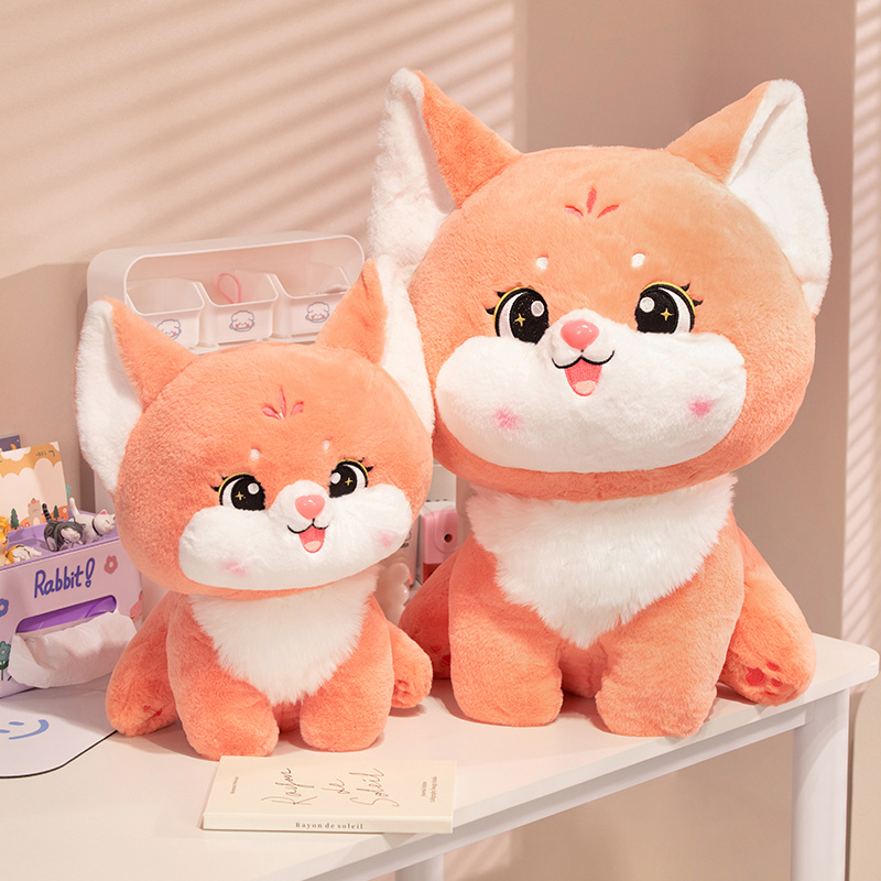 Pink Fox Plushie - Image 2