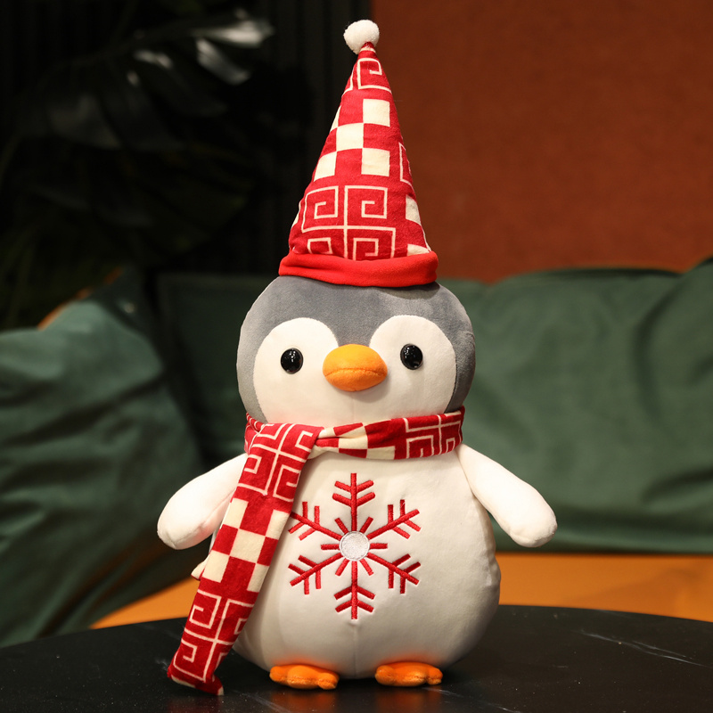 Christmas Penguin Plushies Festival Animal Christmas Penguin Plush Toy - Image 2