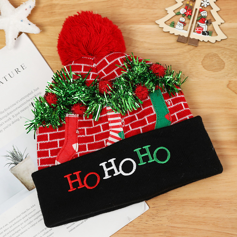 Festive Christmas Hat Warm Festival Christmas Cap For All Ages - Image 2