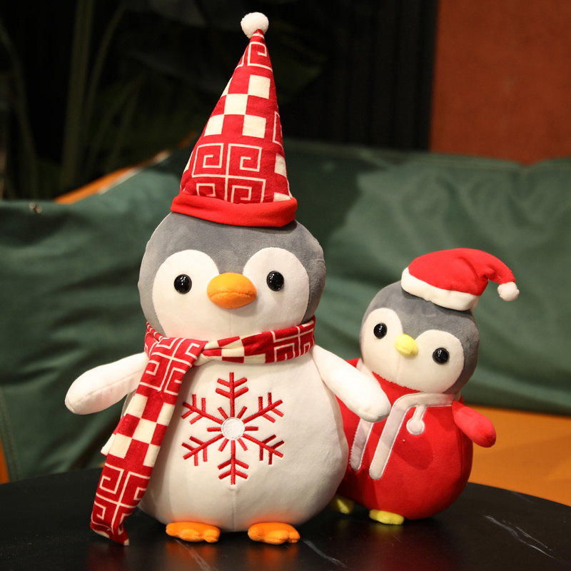 Christmas Penguin Plushies Festival Animal Christmas Penguin Plush Toy - Image 3