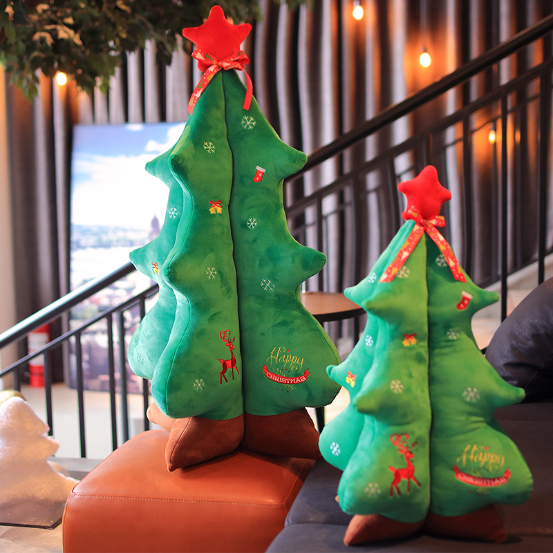 Christmas Tree Decor Festival Christmas Tree Decor Sofa Pillow - Image 2