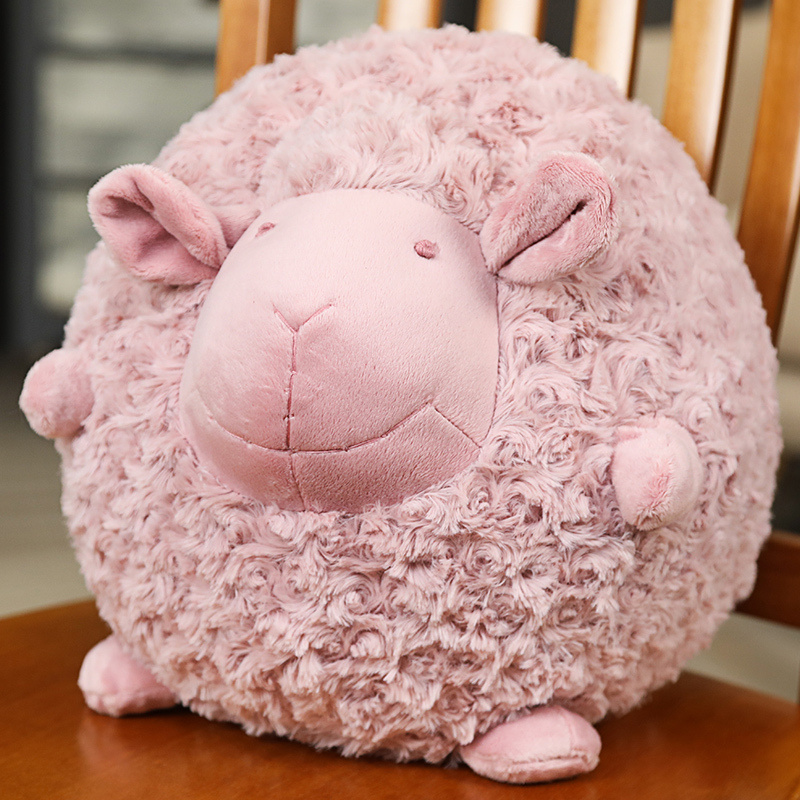 Valentine Home Decor Plushies Rose Plush Gift For Girlfriend Pad Plush Sheep - Image 3