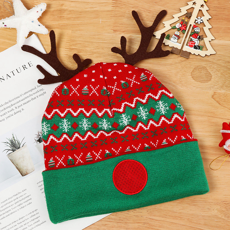 Festive Christmas Hat Warm Festival Christmas Cap For All Ages - Image 3