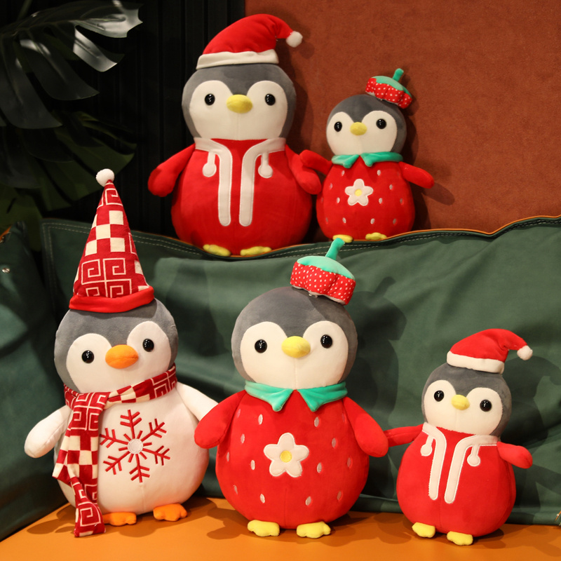 Christmas Penguin Plushies Festival Animal Christmas Penguin Plush Toy - Image 4