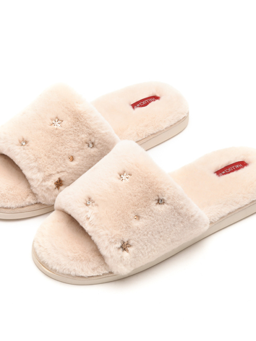 03-室内加厚保暖平底圣诞拖鞋