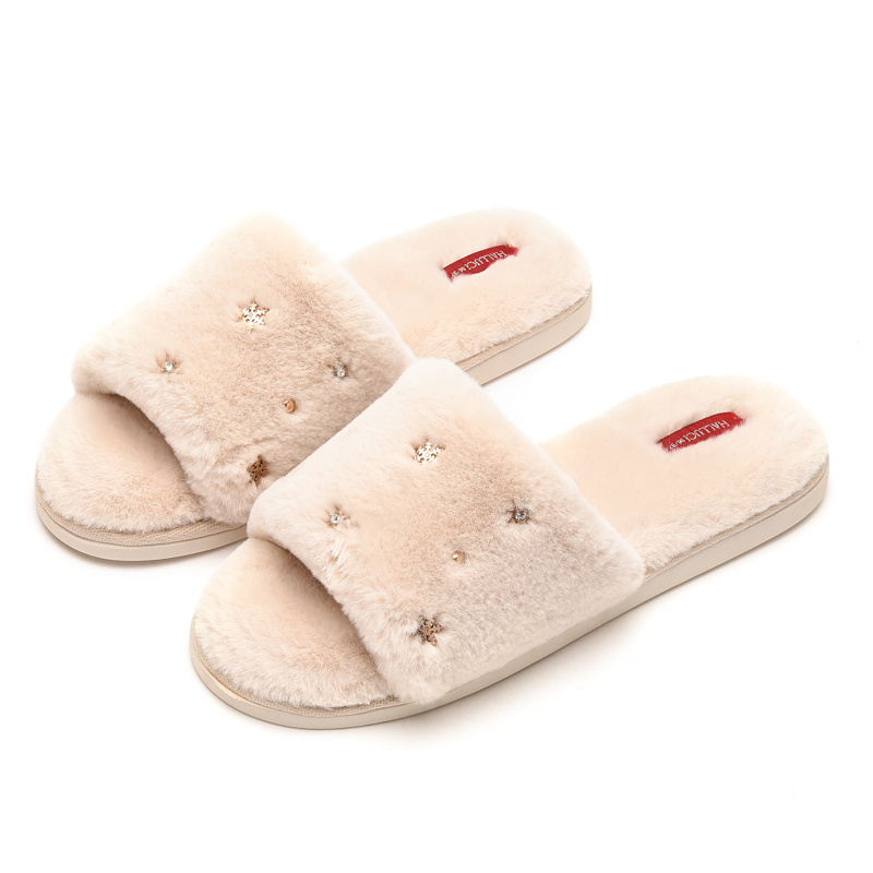Cosy Home Slippers for Winter Soft Warm Christmas House Shoes