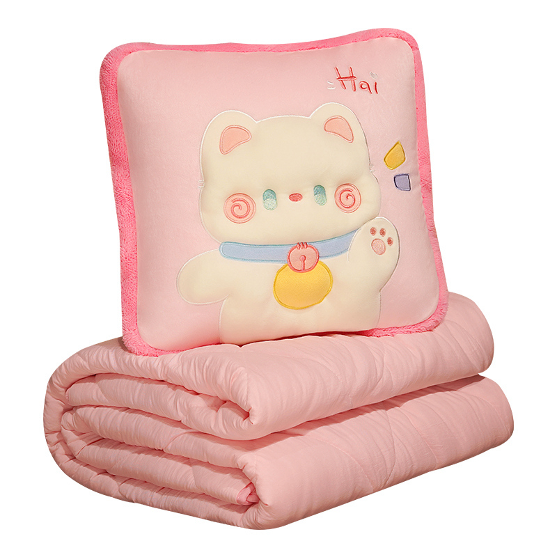 Sweet Dream Pillow Set Household Soft Animal Pillow Quilt