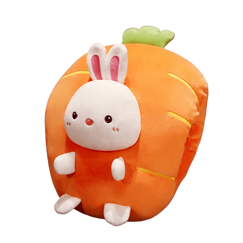 Soft Hand Warmer Comfortable Winter Accessories Animal Rabbit Bunny Vegtable Carrot Hand Warmer
