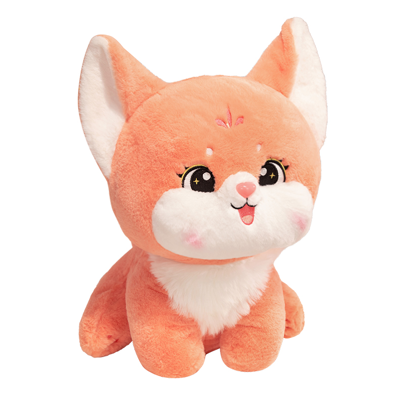 Pink Fox Plushie