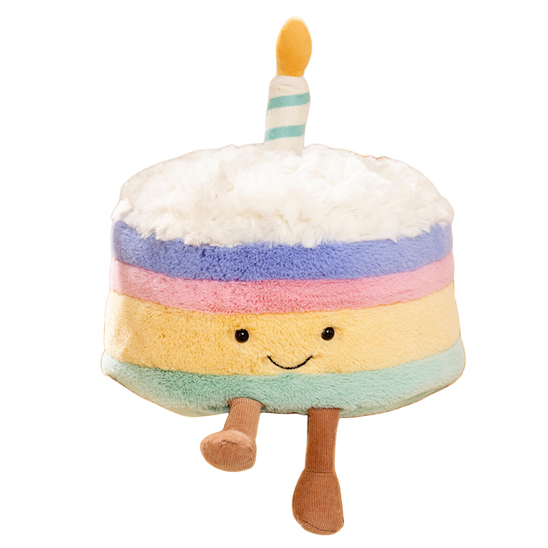 Rainbow Cake Plushie