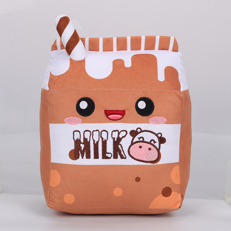 Milk Box Plushie Series 2 Fruit Chocolate Avocado Orage Milk Box Toy