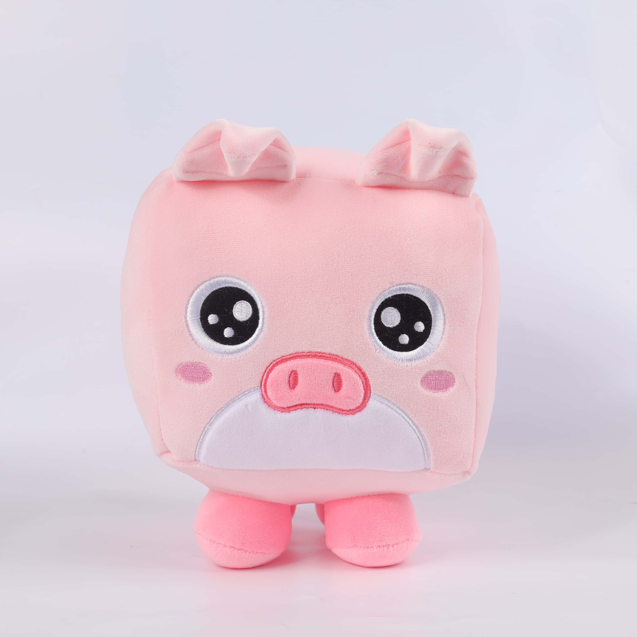 Cube Animal Plushie 1 Square Cube Dog Pig Cow Animal Toy - Image 2