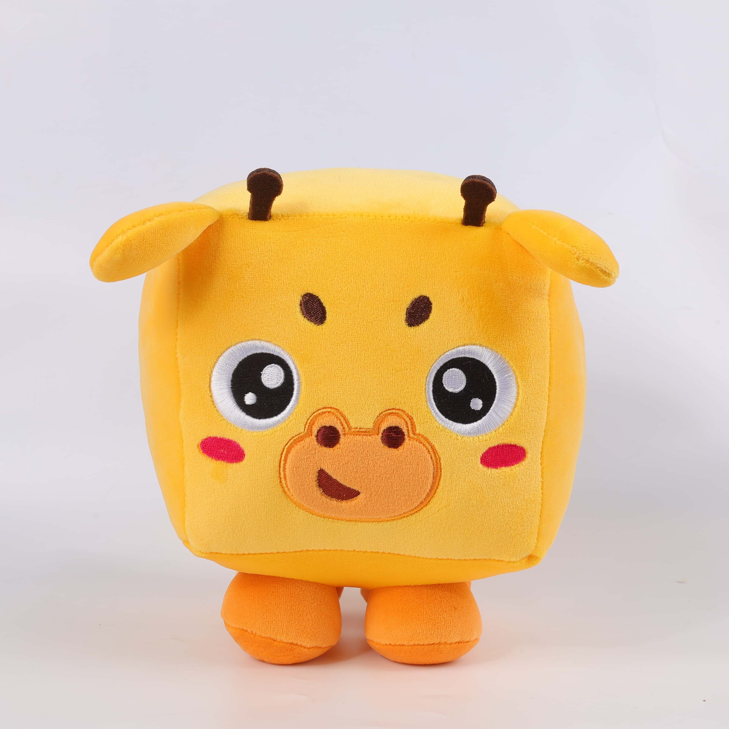 Cube Animal Plushie 1 Square Cube Dog Pig Cow Animal Toy - Image 4