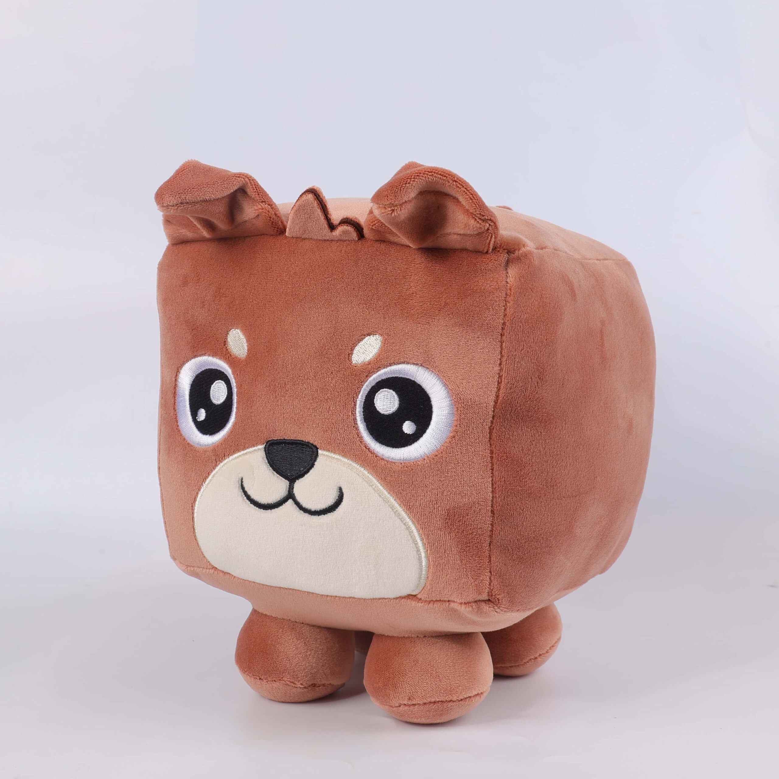 Cube Animal Plushie 2 Adorable Kitty Cat Cow Animal Cube Plushie Toy - Image 3