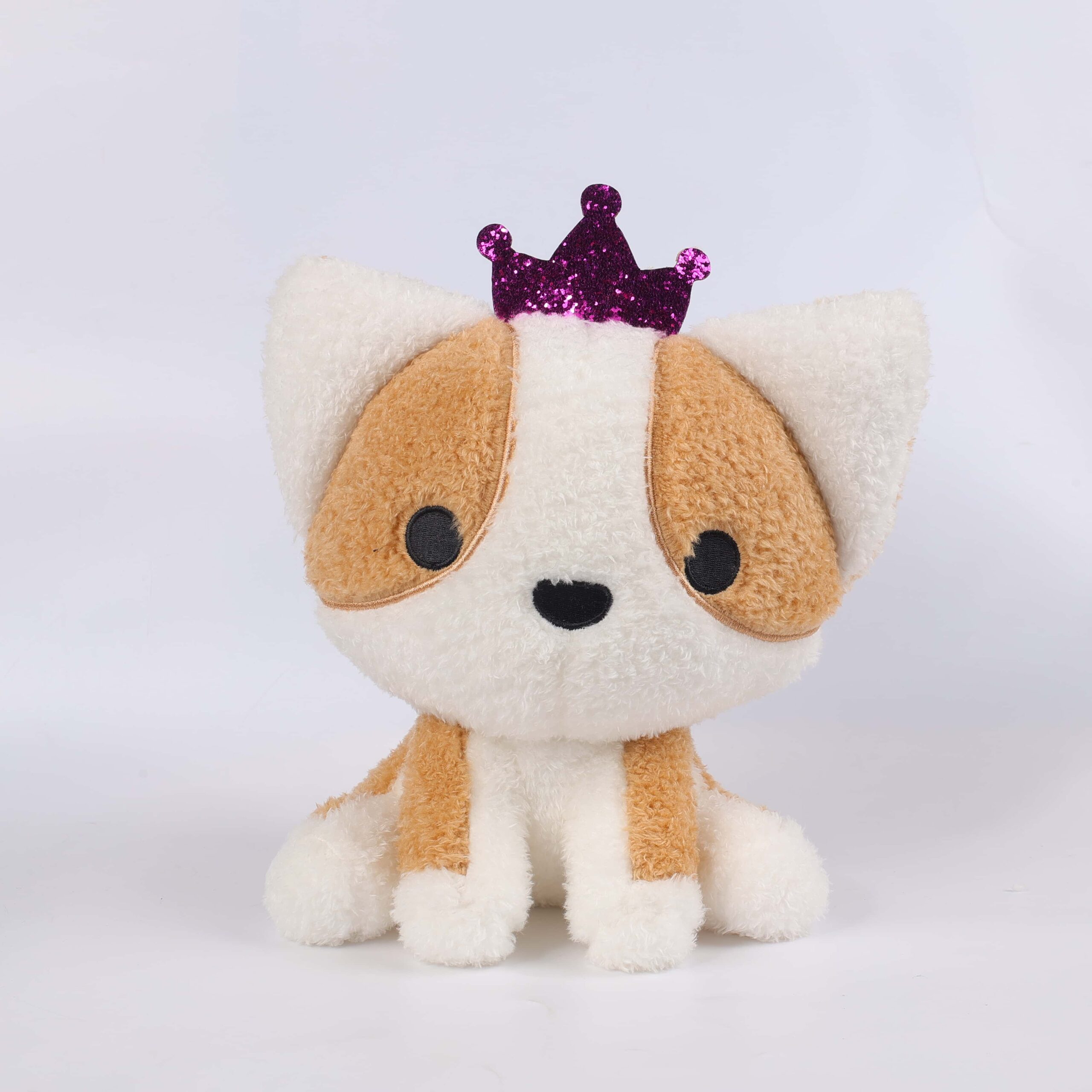 Crown Plushie Series 2 Cute Soft Crown Animal Dog Panda Plushie Toy Sofa Decor