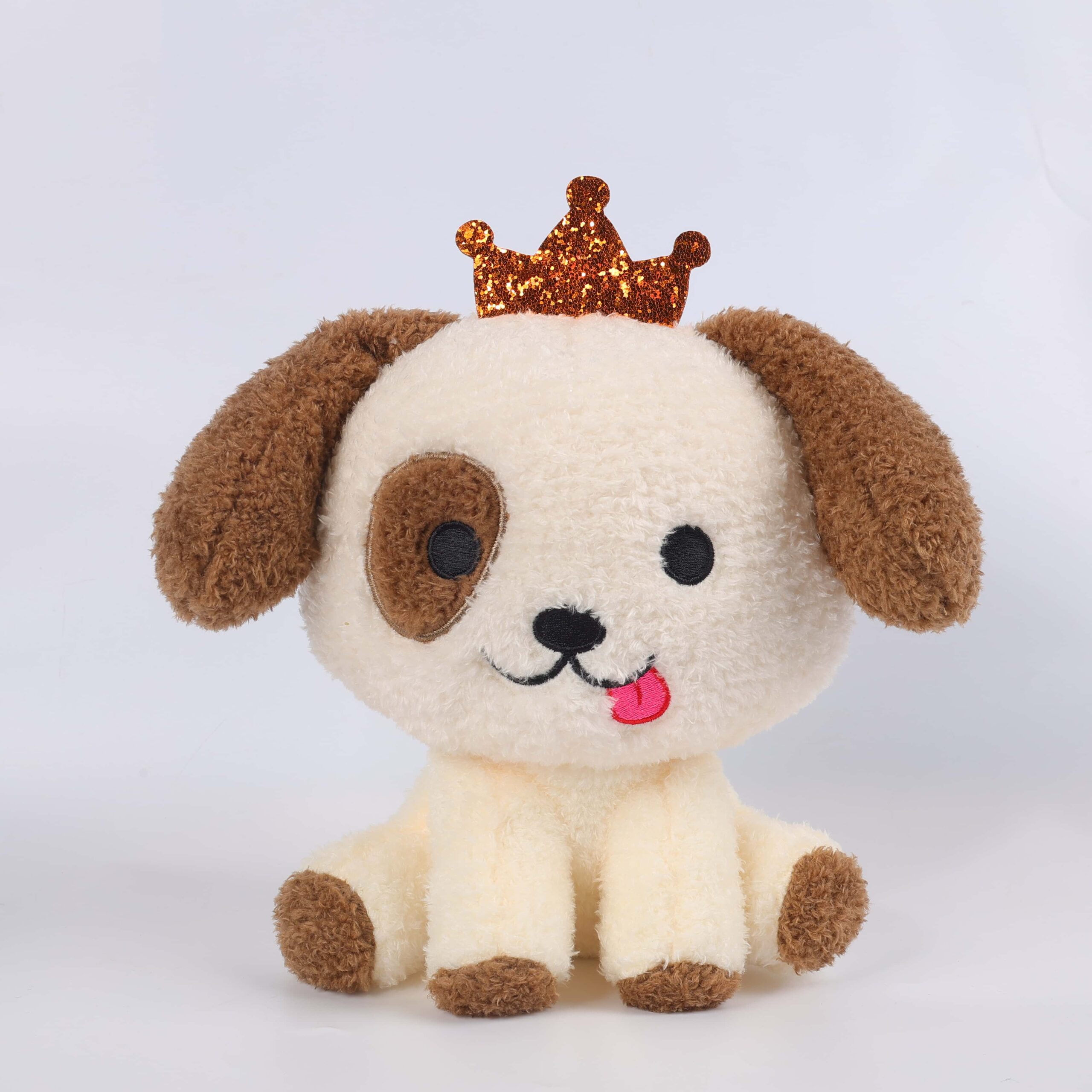 Crown Plushie Series 2 Cute Soft Crown Animal Dog Panda Plushie Toy Sofa Decor - Image 2