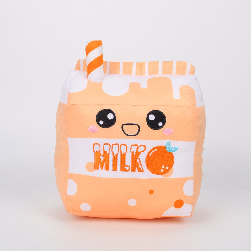 Milk Box Plushie Series 2 Fruit Chocolate Avocado Orage Milk Box Toy - Image 3