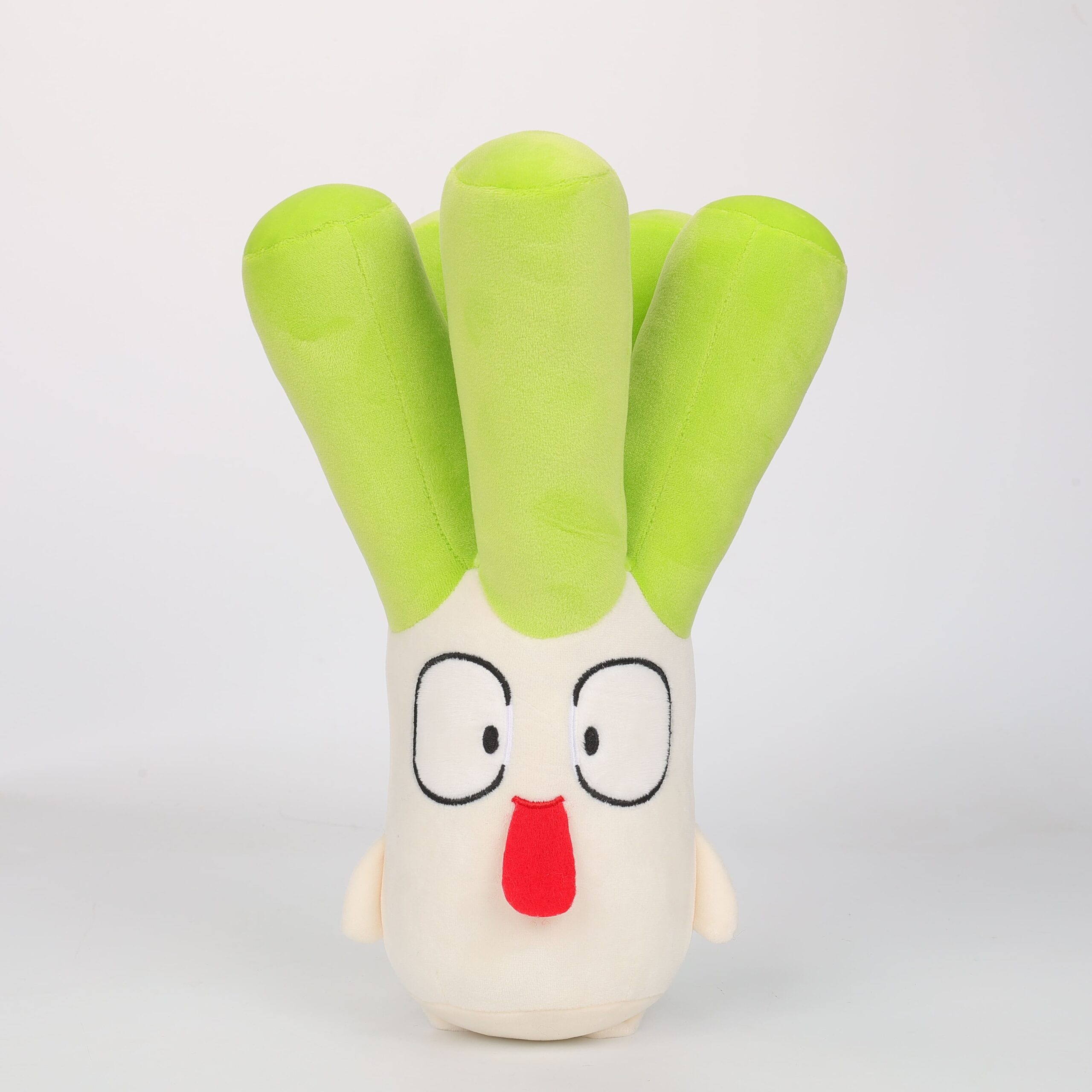 Playful Leek Plush Toy - Funny and Adorable Onion Stuffed Vegetable - Perfect for Kids and Adults