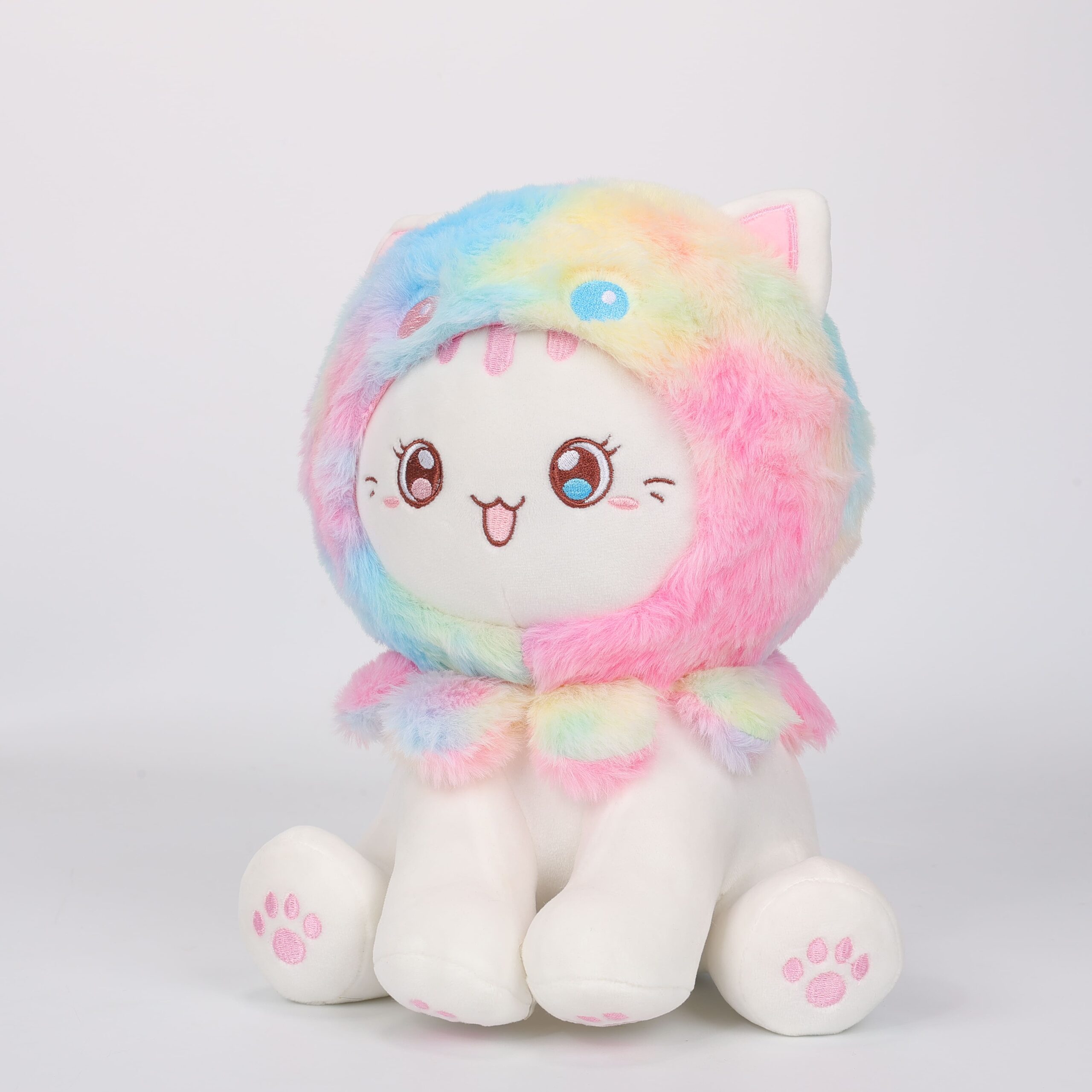 Octopus, Frog, Shark, and Strawberry Cat Plush Toy Series - Adorable and Soft Stuffed Animals - Perfect for Kids and Collectors - Cute and Huggable Plushies - Image 4