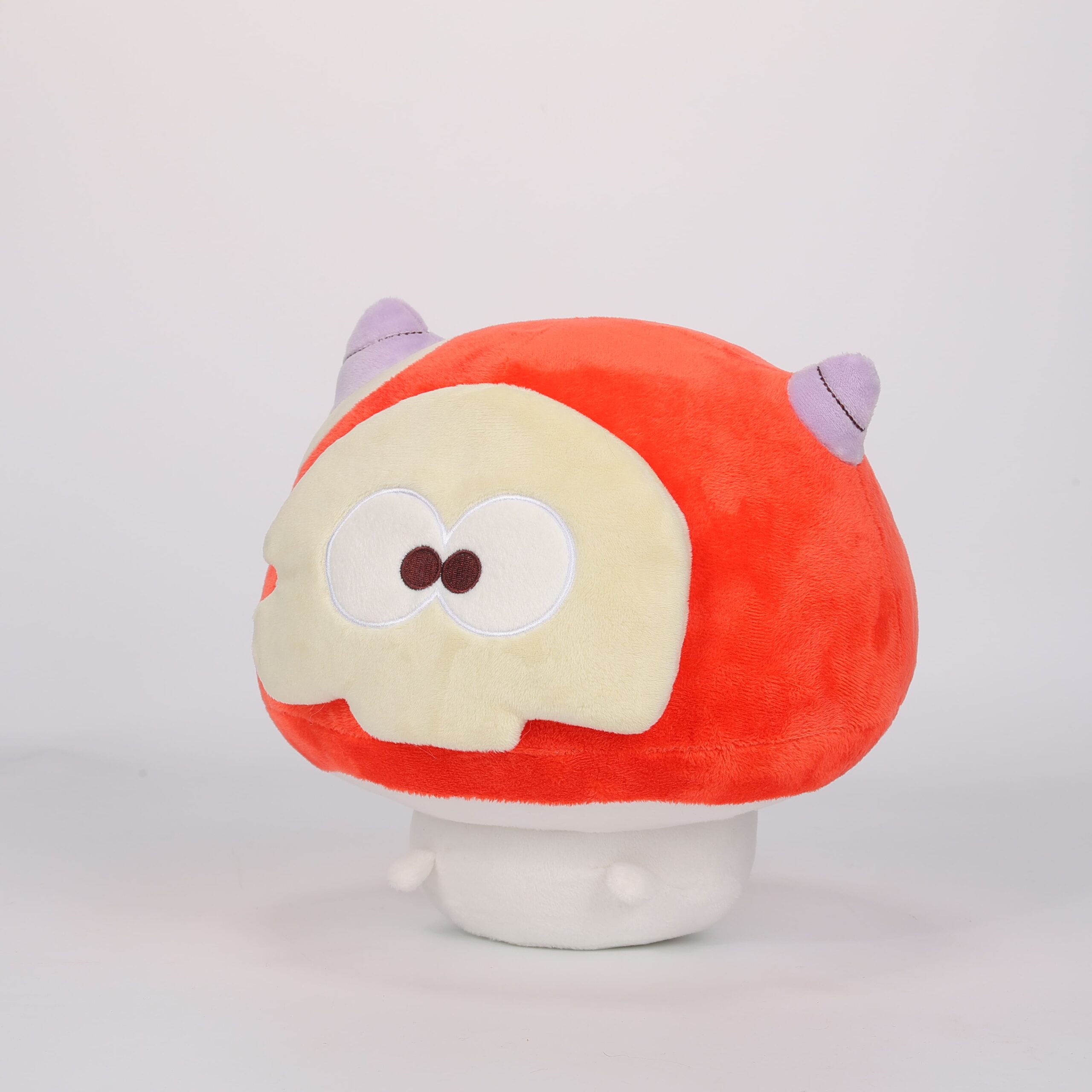 Little Devil Mushroom Plush Toy - Cute and Mischievous Mushroom Plushie - Perfect for Kids and Collectors - Image 2