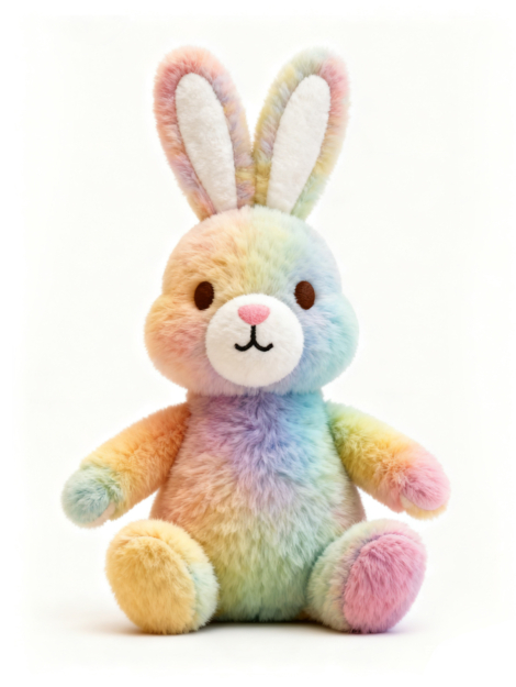 colorful rabbit