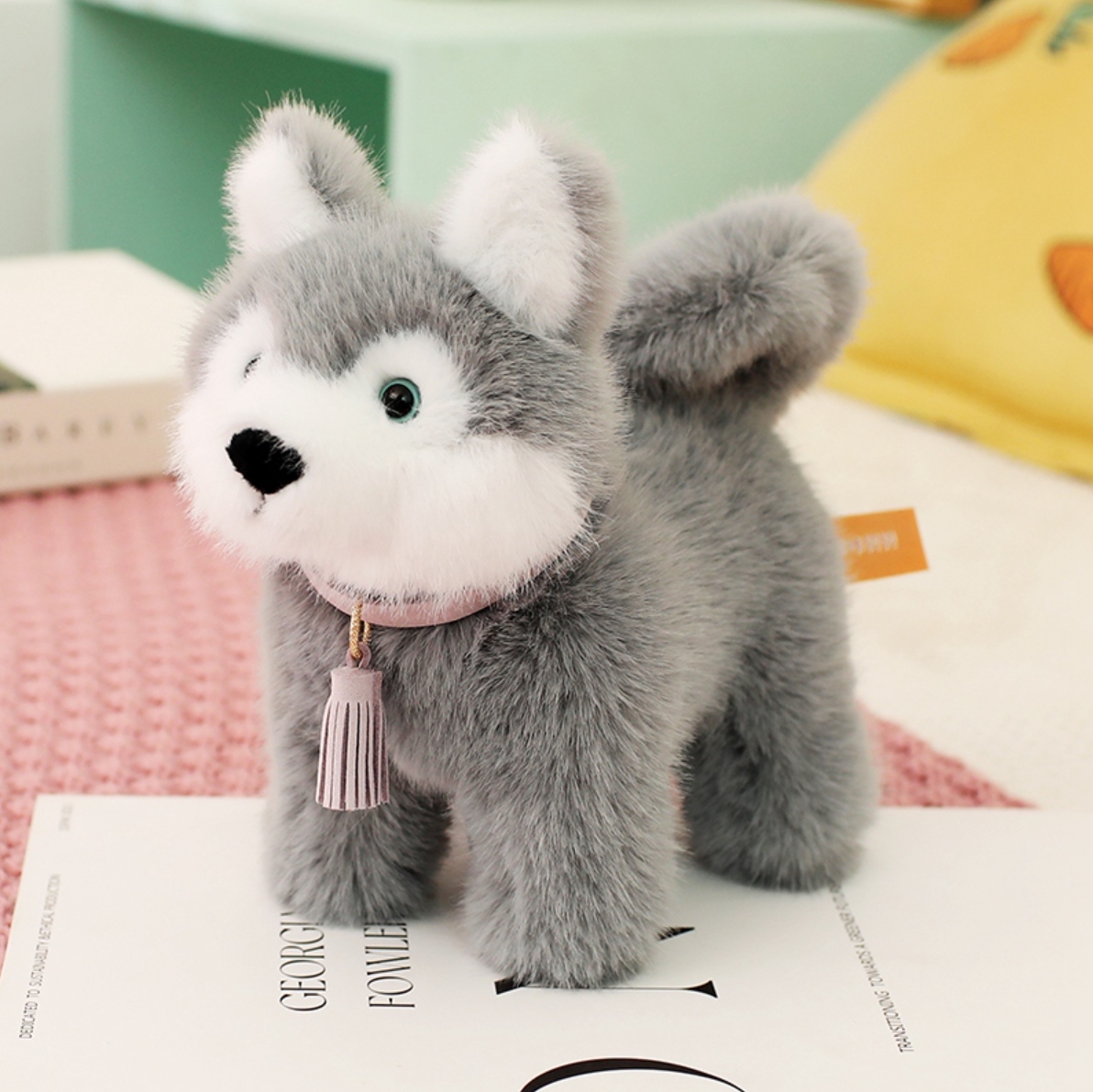 Standing puppy posture— these cute and soft toys are not only great for collecting, but also very attractive in appearance, making them excellent companions for play - Image 2