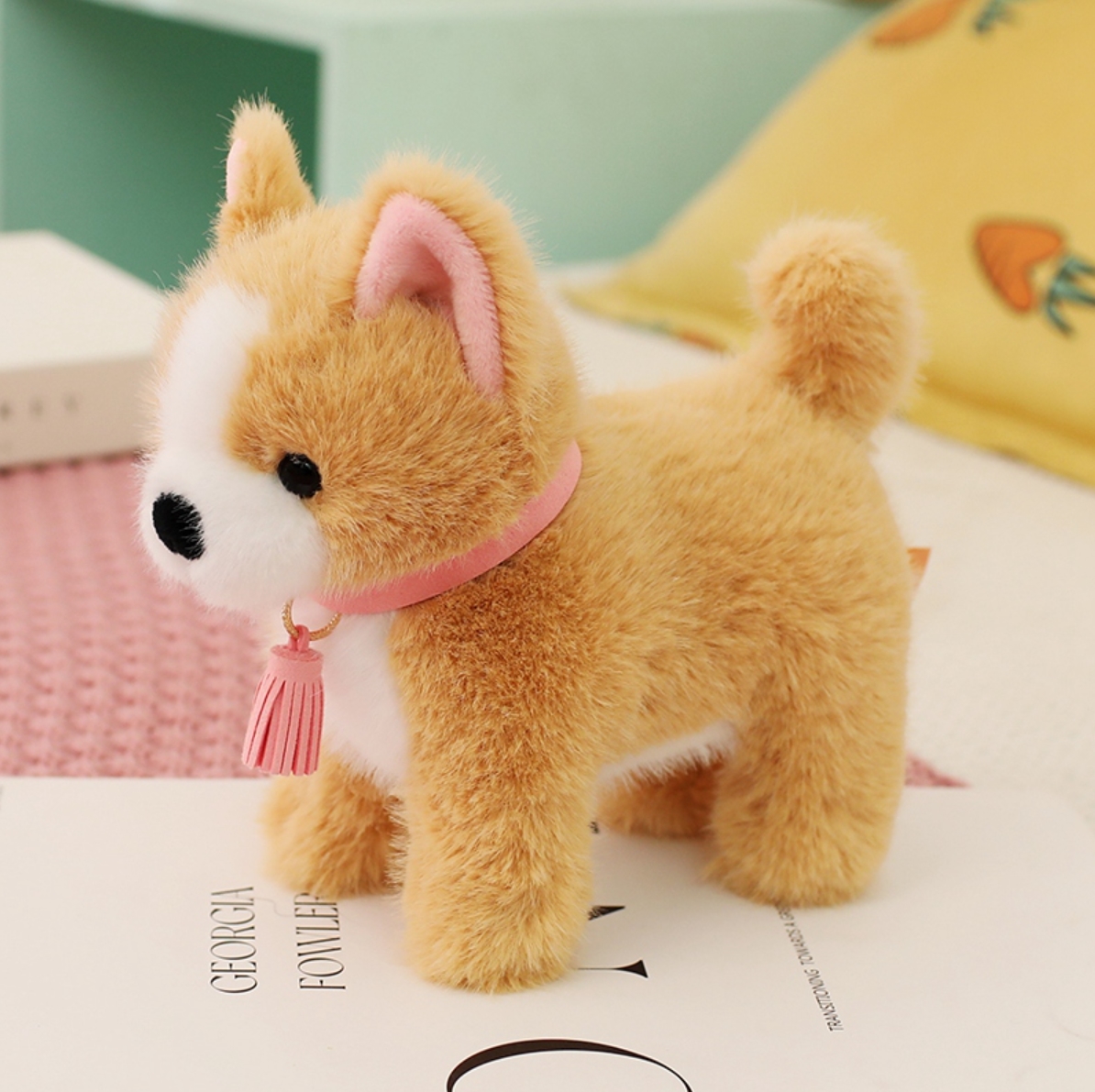 Standing puppy posture— these cute and soft toys are not only great for collecting, but also very attractive in appearance, making them excellent companions for play - Image 4