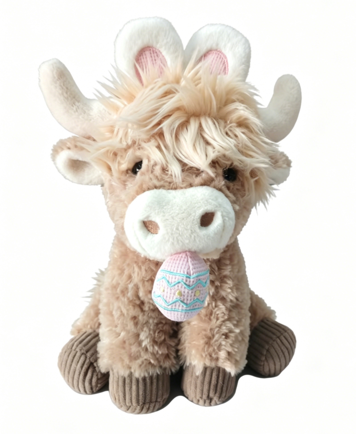 bull Easter plush toy— these cute and soft toys are not only great for collecting, but also very attractive in appearance, making them excellent companions for play (axn20260309221)